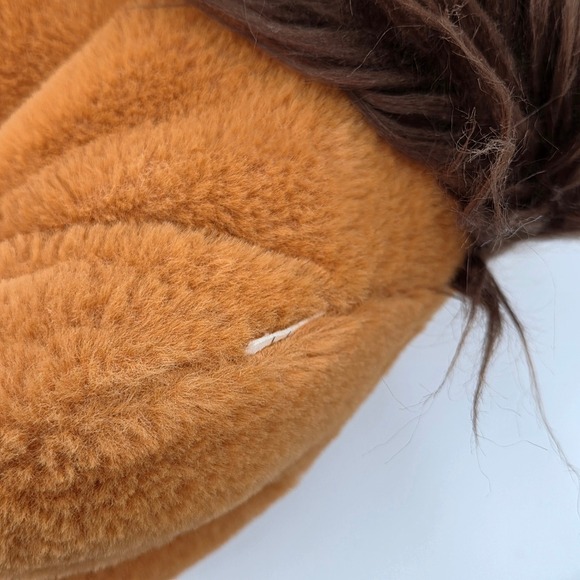 DreamWorks Spirit‎ Horse Plush Brown Mane White Stripe Laying Down 18" - Picture 4 of 5